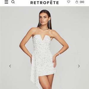 Omer Sequin Dress by Retrofete